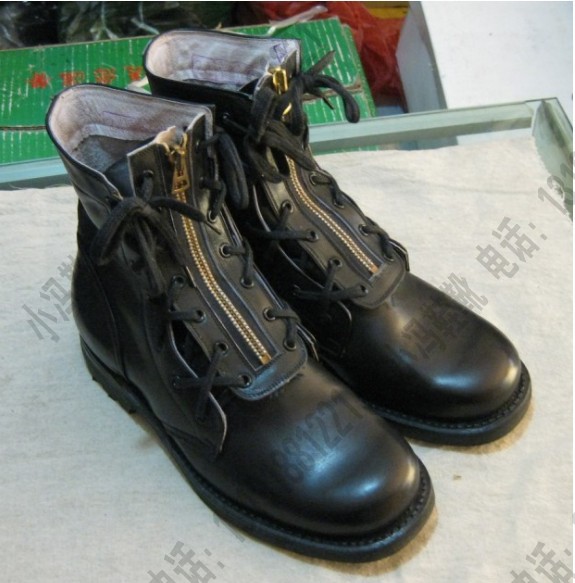 3516 factory 8090s production 78 Summer genuine leather boots 78 summer flight boots high cylinder boots men's shoes boots