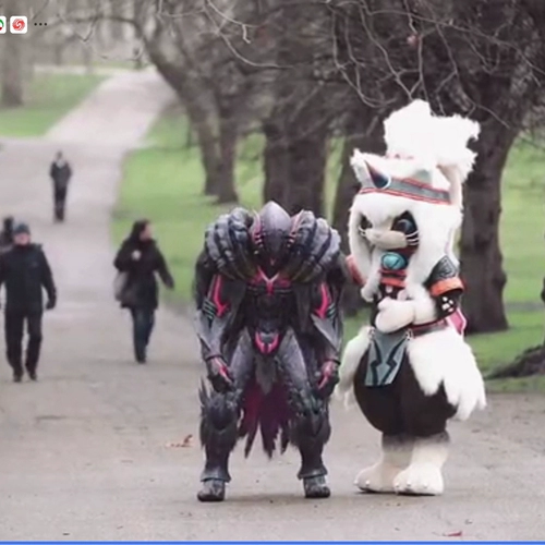 Комплект, кукла, дизайнерская плюшевая игрушка, талисман, монстрик, косплей