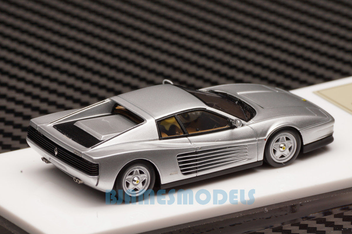 DMH 1/64 Ferrari Testarossa Silver 1984 Resin models limited | eBay