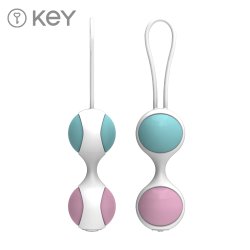 包顺丰KEY 凯格尔第二代缩阴球 硅胶缩阴器4球阴道哑铃紧缩阴道