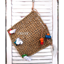 SUNPET Sunshine pet rope net Parrot gnawing climbing fun toys Natural materials harmless pigment CG