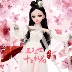 Sansheng Sanshi Shili Peach Blossom White Nông 60cm Trang phục Barbie Man Doll Phụ kiện Quần áo Cô gái Đồ chơi Trẻ em