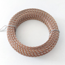 Lead-sealed wire two strands 50 meters one copper and one steel about 0.5 mm in diameter double-glued wire copper wire stainless steel wire