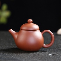 Fingertip pot mini purple clay pot small teapot small teapot tea pet ornaments can keep a small handmade pot