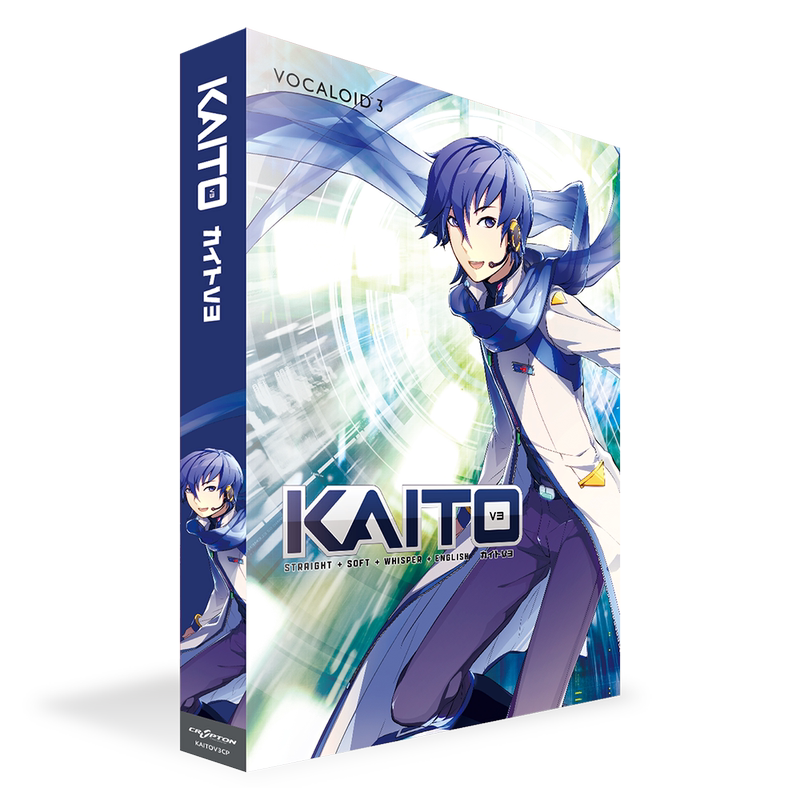 Kaito V3 Male Voice Vocaloid3 Virtual Singer Software Hatsune Miku Voice Library Physical Packaging Kaito V3 Male Voice Vocaloid3 Virtual Singer Software Hatsune Miku Voice Library Physical Packaging