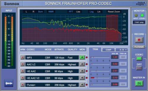 Sonnox Oxford effect plugin Fraunhofer Pro-Codec plug-in software-Taobao