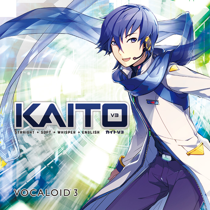KAITO V3 男聲VOCALOID3 虛擬歌手軟體初音未來系列- Taobao