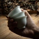 Домохозяйство Celadon Cup Master Cup One Cup Ceramic Личная чайная чашка Столица кунг -фу чая стальная чашка