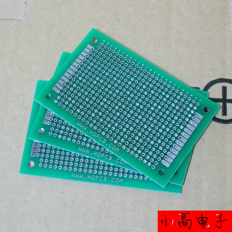 Million plate Experimental Board cave board 50*70MM double - sided tin 4 yuan tablet