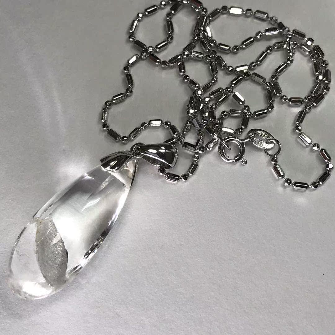 (Spring Wind Society Japan Direct Purchase) Crystal Necklace 44cm Auctions