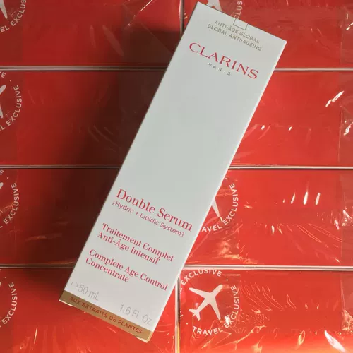 Clarins, восстанавливающая вместительная и большая разглаживающая эссенция, новая версия, 50 мл, против морщин