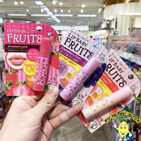 Mentholatum, японская клубника, увлажняющий бальзам для губ, термометр