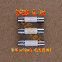 Buy 1 piece and send 100 pcs 5*20 ceramic fuse fuse 250V slow break T6 3A without pins