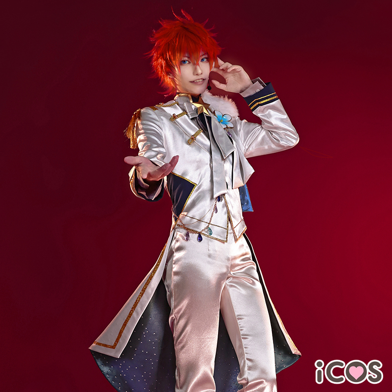 Not involved in the full reduction of idol dream Cos White West RankA class clothes and white suits cosplay men