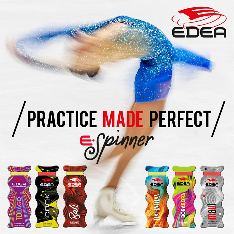 2020 Italian EDEA Skating Springboard Trick Action Rotation Exerciser Rotating Board Trick Spinning