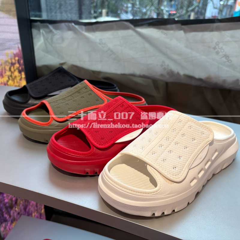 Ugg/Youji 26 Summer Men's Shoes Fashionable Simple Lightweight Flat Open-Toe Casual Slippers 1175194 Domestic Purchasing Agent
