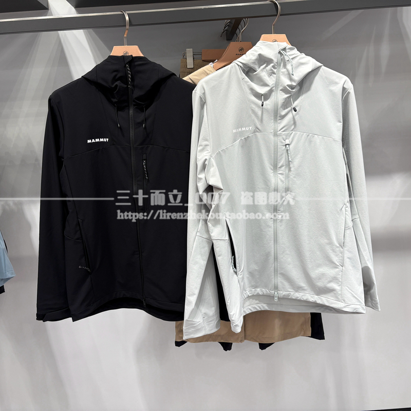 Mammut Men's Outdoor Casual Hooded Soft Shell Jacket 26 Spring 1011-02520 Domestic Purchasing Agent