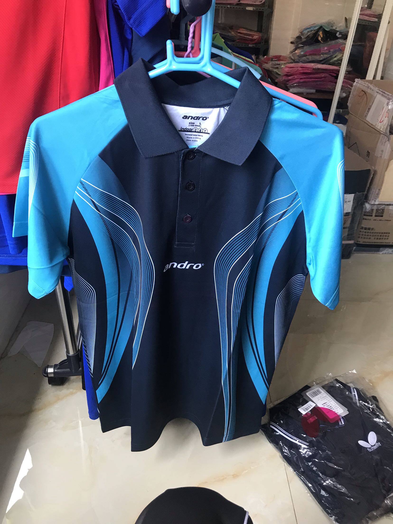 Broken code special price Andu table tennis uniform L size unisex non-refundable