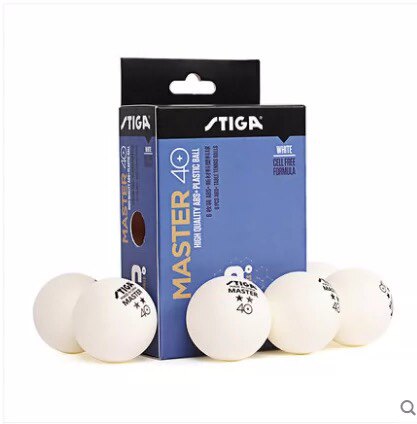 Zhangzhou Table Tennis Ultra STIGA STiGA 2 stars with slit 40 table tennis 6 only loaded table tennis training ball game ABS