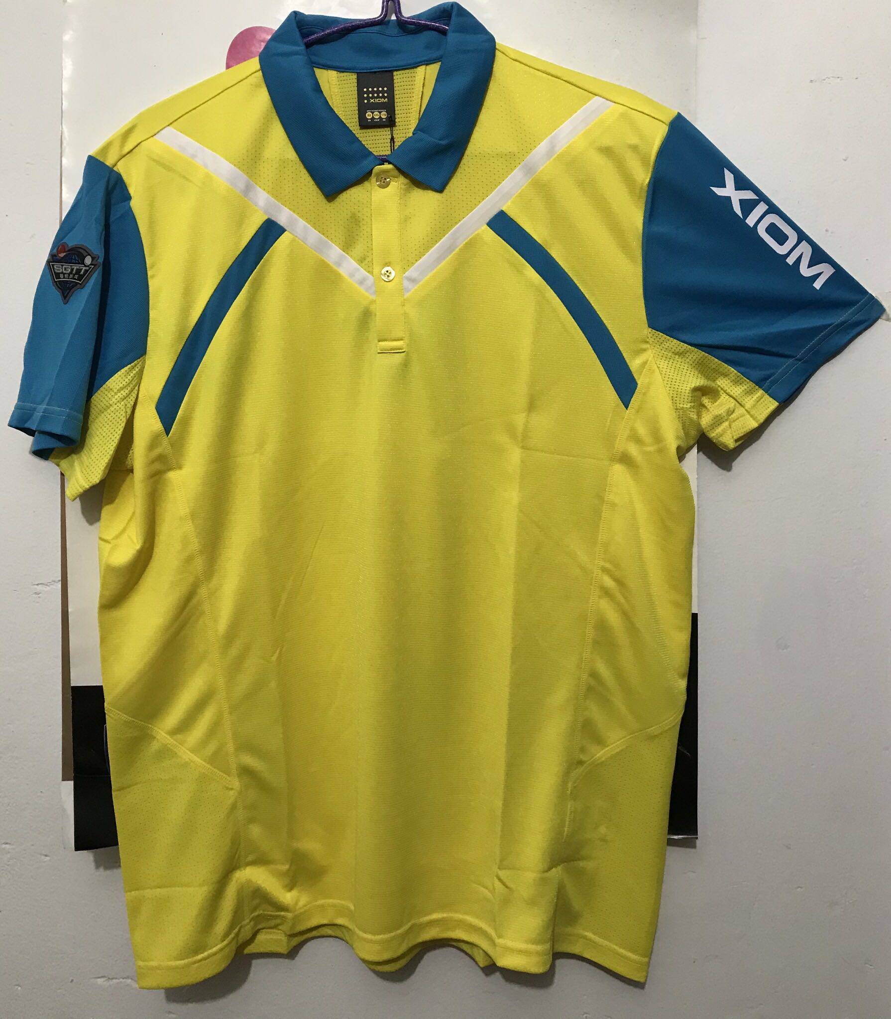 Zhangzhou Table Tennis Super The latest imported version of the Proud Meng table tennis suit competition suit with short sleeves with Shougang logo Wang Chuqin