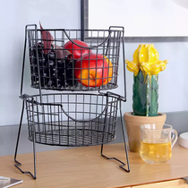 Light luxury simple storage basket ins cosmetics storage box Retail candy storage basket Toilet countertop storage basket