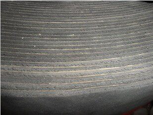 Special foam pad for self-adhesive knife mold protection