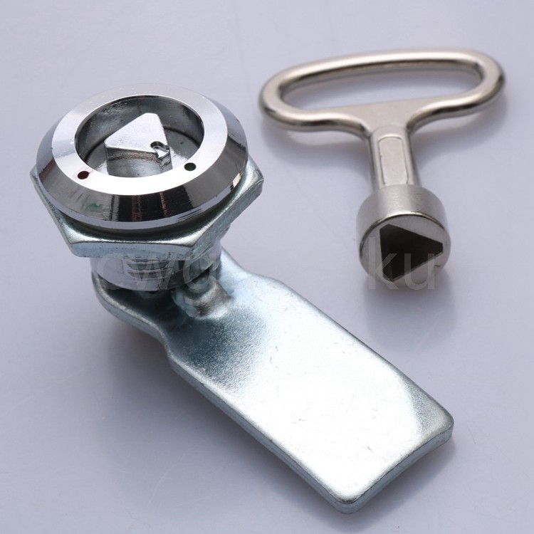 MS705 Triangle Lock Core Cylindrical Lock High And Low Pressure Distribution Cabinet Lock Host Shell Cabinet Door Lock Enterprise Box Round Lock