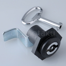 GCS cylindrical tongue switch lock case cabinet door turn lock outdoor communication machine cabinet door lock toolbox S type lock