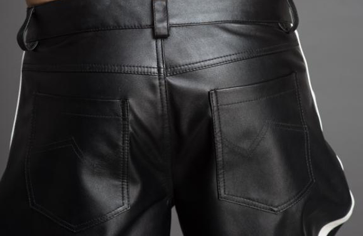 Pantalon cuir homme - Ref 1481685 Image 61