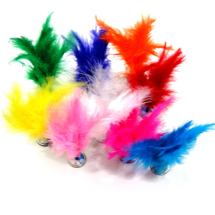 Swan Three-slices Chicken Scuttucks Colour Shuttlecock Leather Bottom Shuttlecock 10 Color 1 Sporting Goods DDB000