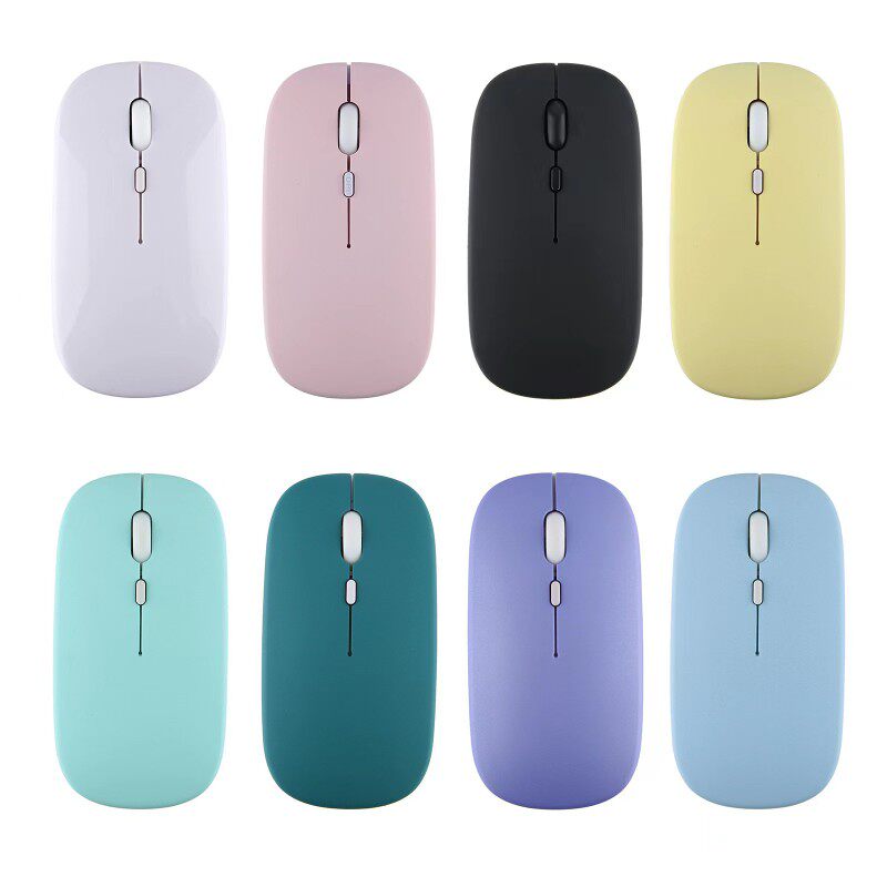 Ultra thin 2 4G wireless photoelectric mouse girls game save electricity office business digital gift customization to logo