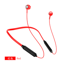 Charging wireless bluetooth earphone hanging neck magnetic suction small binaural in-ear sports waterproof custom logo gift