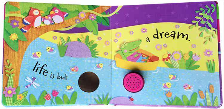 英文原版 Row, Row, Row Your Boat 划船儿歌伴