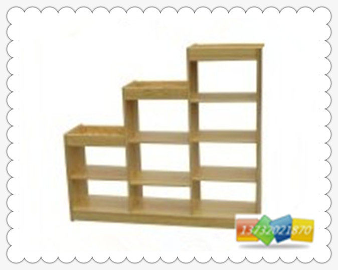 Wholesale Kindergarten Log Ladder Cabinet Children's Toy Cabinet Combo Cabinet Toys Containing Cabinet Locker