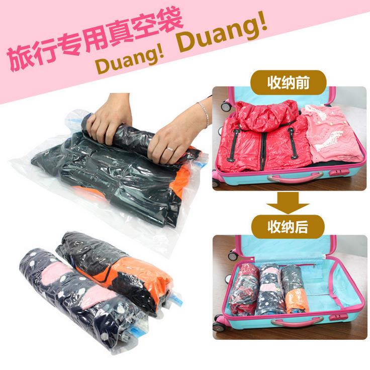 Overseas travel supplies artifact compressed bag hand roll outdoor travel storage bag clothing finishing bag for men and women