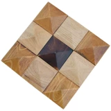 大锲 Трехмерный 3D-телевизор из массива дерева, настенный ясень, мозаика из массива дерева, украшение для дома, основной материал, входная панель