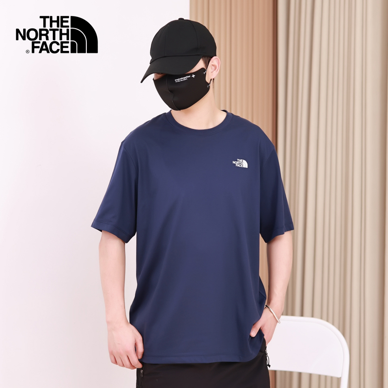 Spring and Summer Thenorthface Outdoor Casual Quick-Drying Round-Neck Short-Sleeved T-Shirt for Men and Women 8Gz5