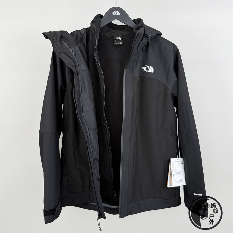25 Autumn/Winter New the North Face Women's Ranger Softshell 3-in-1 Waterproof Jacket 8Dx3