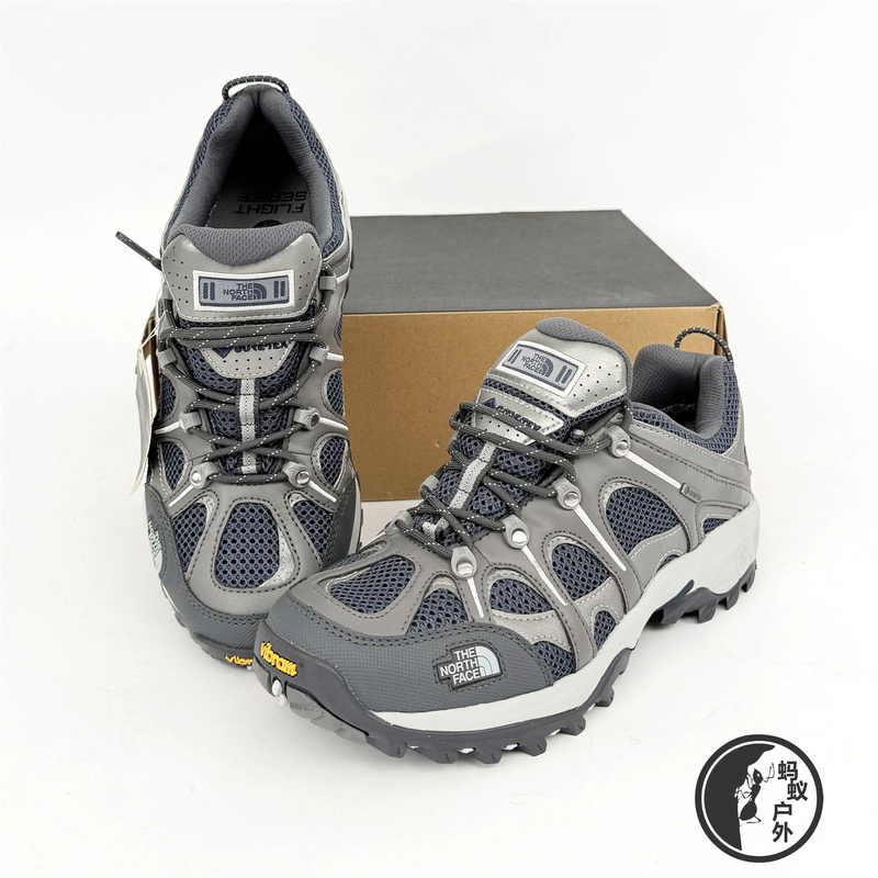 Spring and Summer Thenorthface Hedgehog Men's and Women's Outdoor Gtx Waterproof Hiking Shoes 8Adx