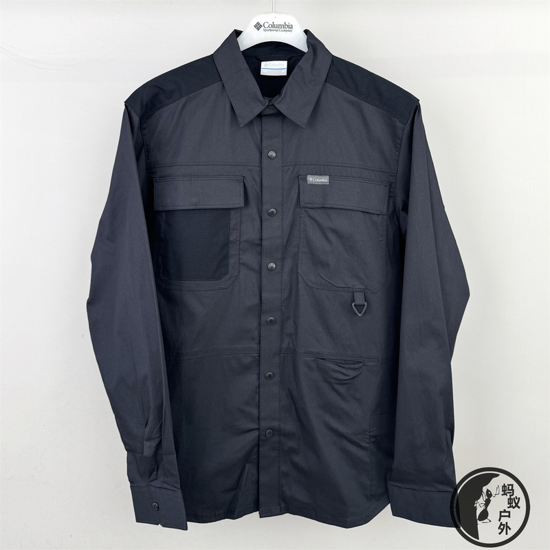 25 Autumn/Winter New Columbia Men's Outdoor Casual Water-Repellent Breathable Long-Sleeve Shirt Ae1594