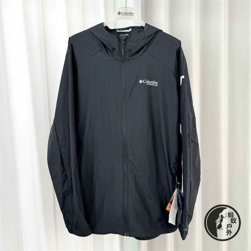 26 Spring/Summer New Columbia Titanium Men's Outdoor Water-Repellent Uv Protection Skin Jacket We9484