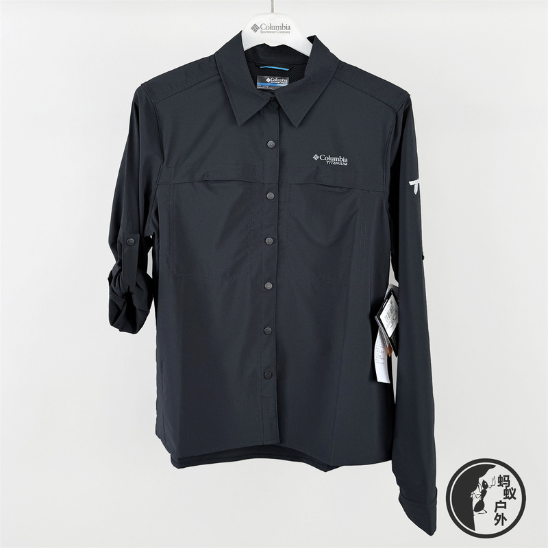 25 Autumn/Winter New Columbia Titanium Women's Outdoor Casual Shirt Sun Protection Shirt Ae3482