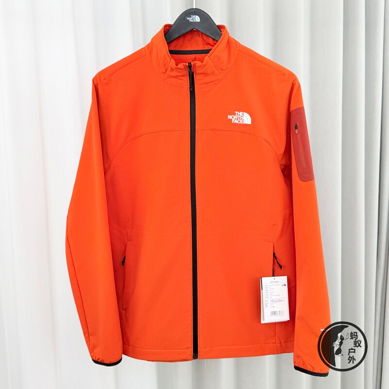 26 Spring New the North Face Men's Outdoor Casual Windproof and Water-Repellent Jacket Soft Shell Jacket 8Dg2