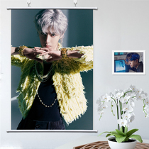 Wang Yibo poster hanging picture scroll painting Xiao Zhan 2020 photo star surrounding high-definition wallpaper Mural Chen Qingling