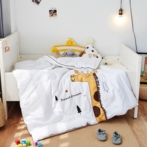 Primary school students cotton milled winter quilt core single 1 2 spring and autumn quilt childrens quilt Kindergarten pure cotton warm 1 5m