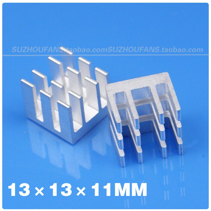 Aluminum cooling fins 13 * 13 * 11MM * 11MM
