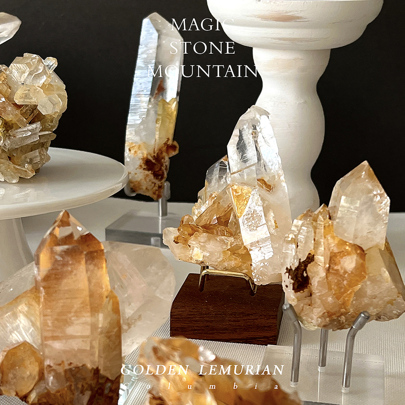 Colombian Gold Lim Crystal Pb Demagnetization and Purification