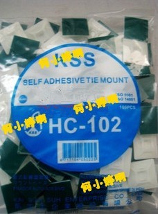 Taiwan Kashi KSS sticky wiring holder positioning sheet suction cup HC-102 100 packs