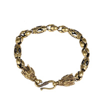 ins retro Cold bronzed bracelet European and American men and women tide cool bully air faucet bracelet simple hip hop accessories