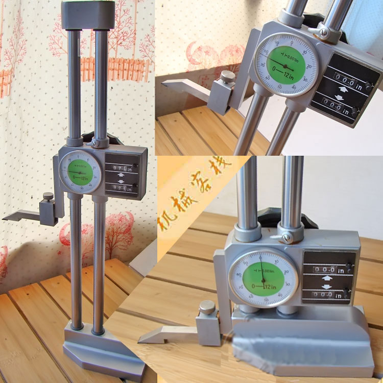 Inch double column belt gauge height ruler 0-450 500 600 1000mm *0.001in can be used with roughness meter